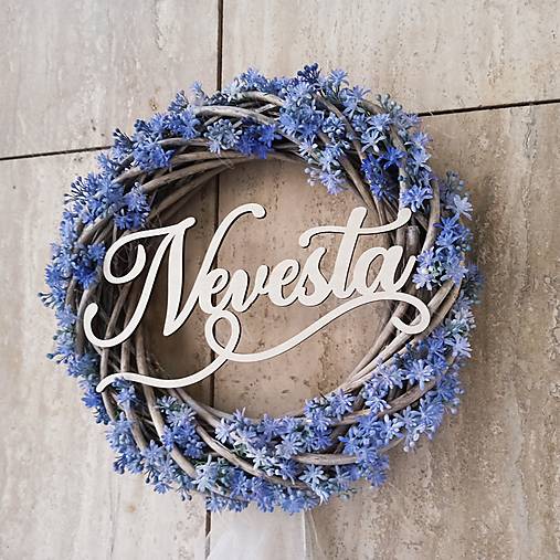 Dekorácie - Svadobný venček " Nevesta " VELYN - 18218833_