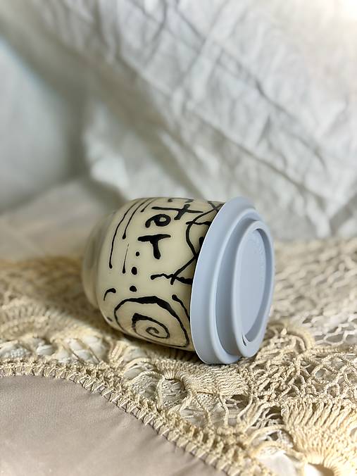 Keramický travel cup main character