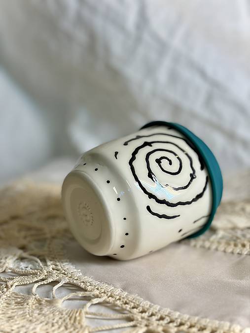 Keramický travel cup Love Peace