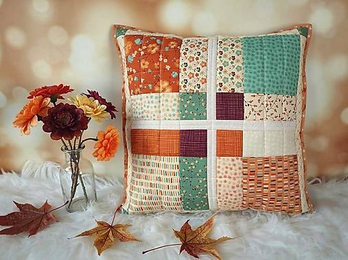 Úžitkový textil - Last Blooms... vankúš No.1 - 18220111_