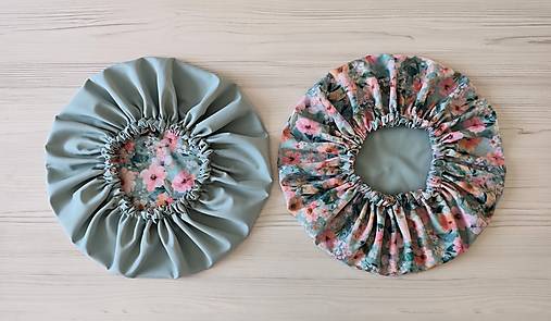 Čiapky, čelenky, klobúky - Bonet na vlasy - čiapka na spanie - 18220280_