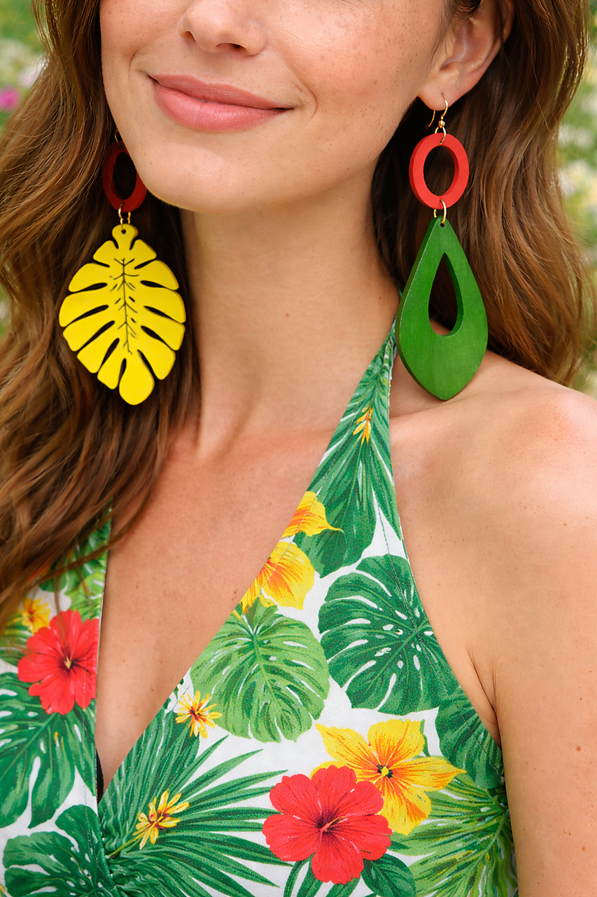 Asymetrické náušnice "Inga"