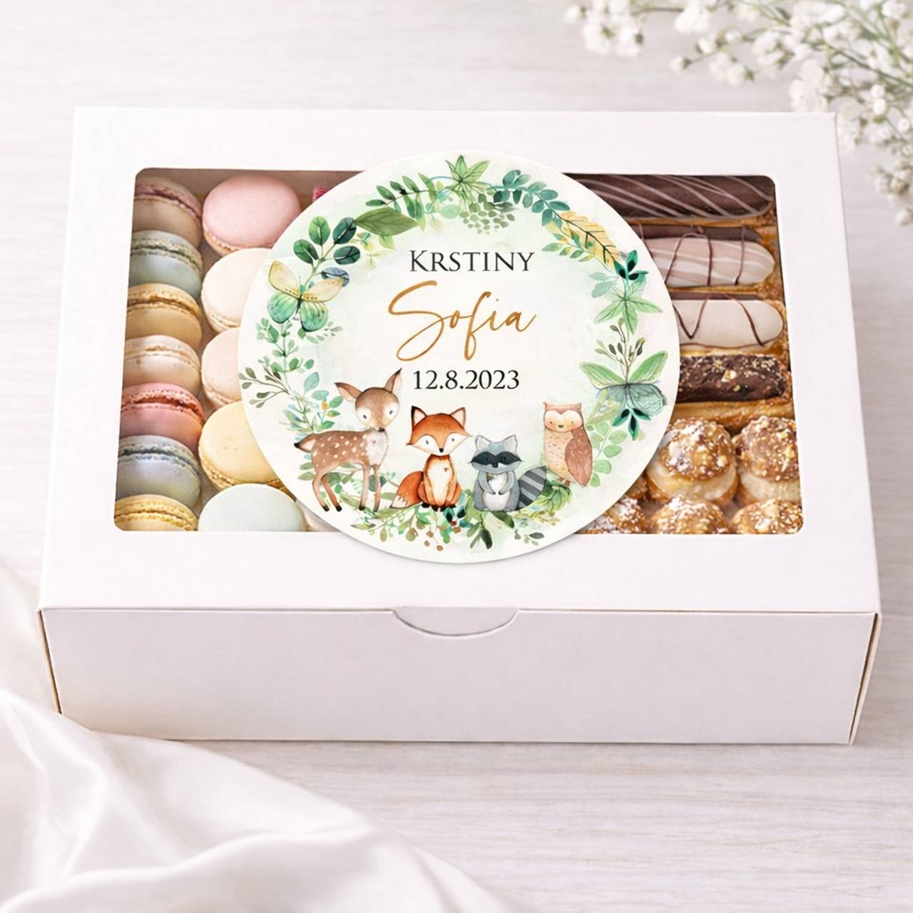 Nálepky "Radostníky"  lesné zvieratká