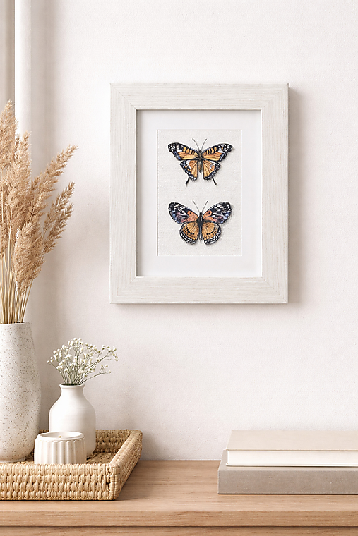 Obrázok Dva motýle