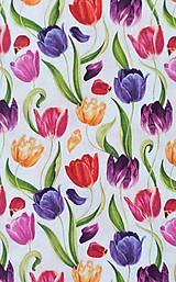 Taštičky - Taštička kozmetická Tulip - 18222786_