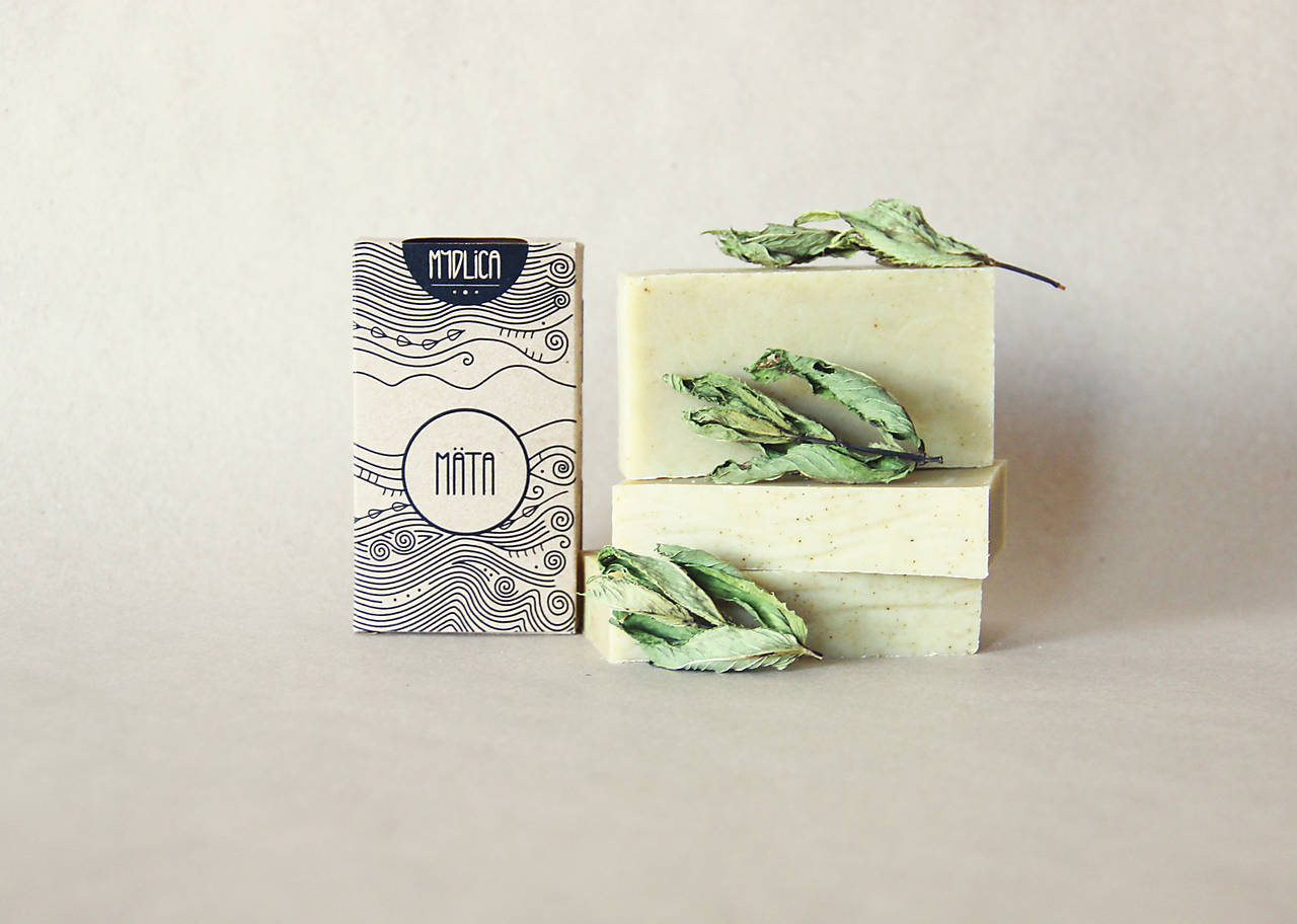 Mäta_prírodné bylinné mydlo