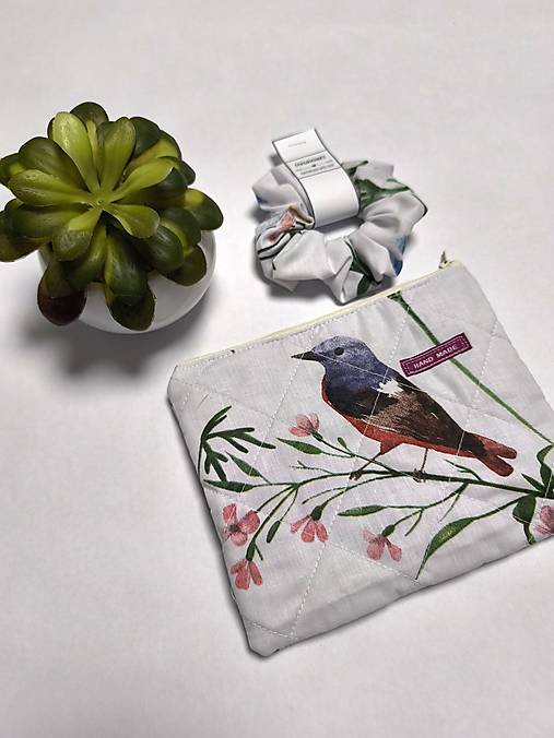 Taštičky - Kozmeticka taštička +gumička - 18224901_