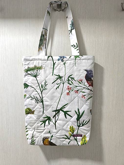 Nákupné tašky - Taška vtáčik - 18224904_