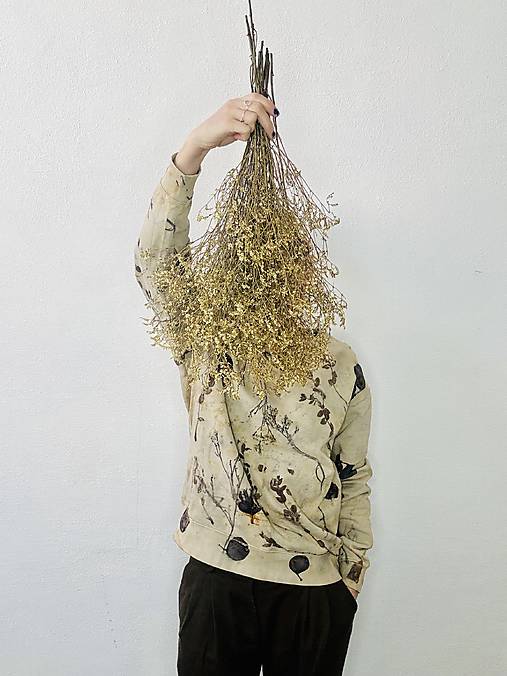 mikina ecoprint svetla