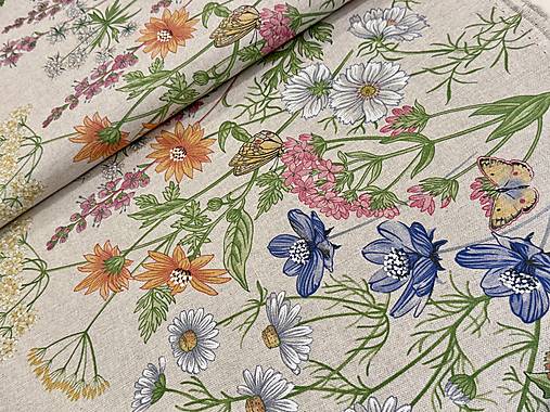 BAVLNA DEKOR / BORDÚRA KVETÍN