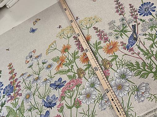 BAVLNA DEKOR / BORDÚRA KVETÍN