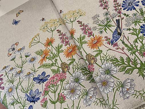 BAVLNA DEKOR / BORDÚRA KVETÍN