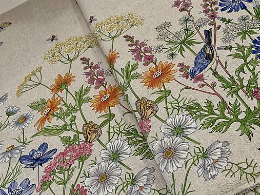 BAVLNA DEKOR / BORDÚRA KVETÍN