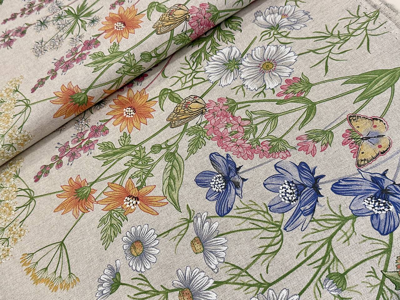 BAVLNA DEKOR / BORDÚRA KVETÍN