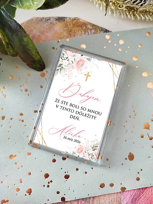 Magnetka pre hostí na 1.sv. prijímanie, krst