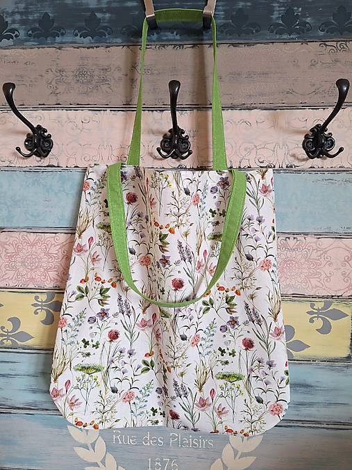 Nákupné tašky - Nákupní taška Na louce - 18223118_