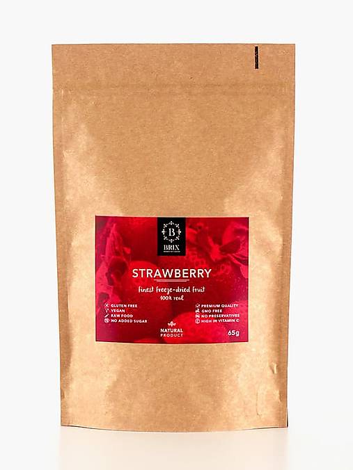 Mrazom sušená jahoda