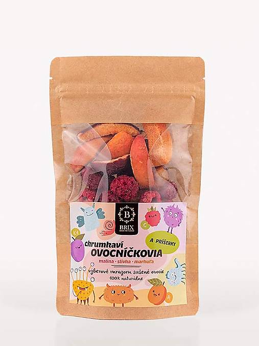 Ovocníčkovia a zvieratká – jahoda, banán, čučoriedka (40 g)