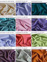 Šaty - Ľanové kimono šaty - 18225071_