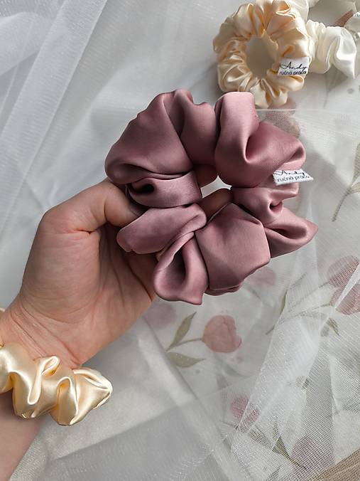 Ozdoby do vlasov - Scrunchies - 18224115_
