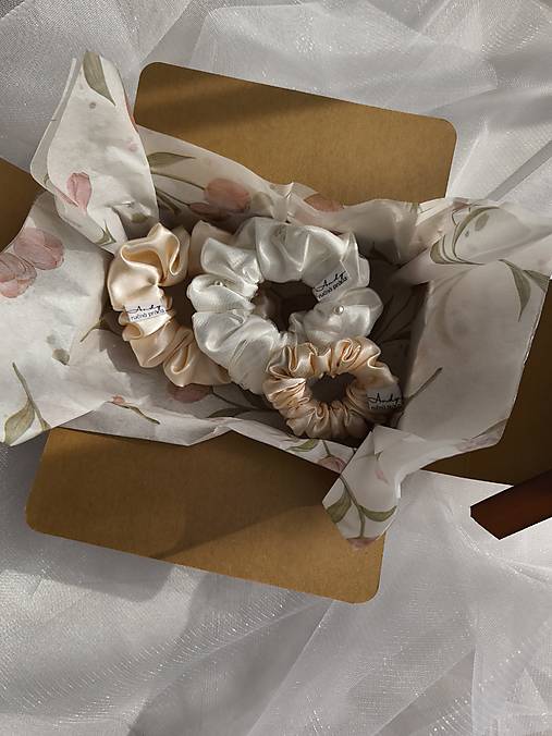 Ozdoby do vlasov - Scrunchies - 18224176_