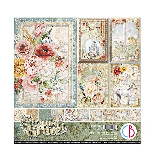 Papier - Ciao Bella Reign of Grace scrapbook papier 12x12 - 18227383_