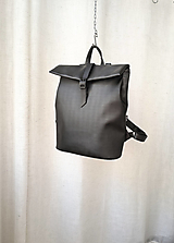 Batohy - Trinity street backpack černý s černým kováním - 18226715_