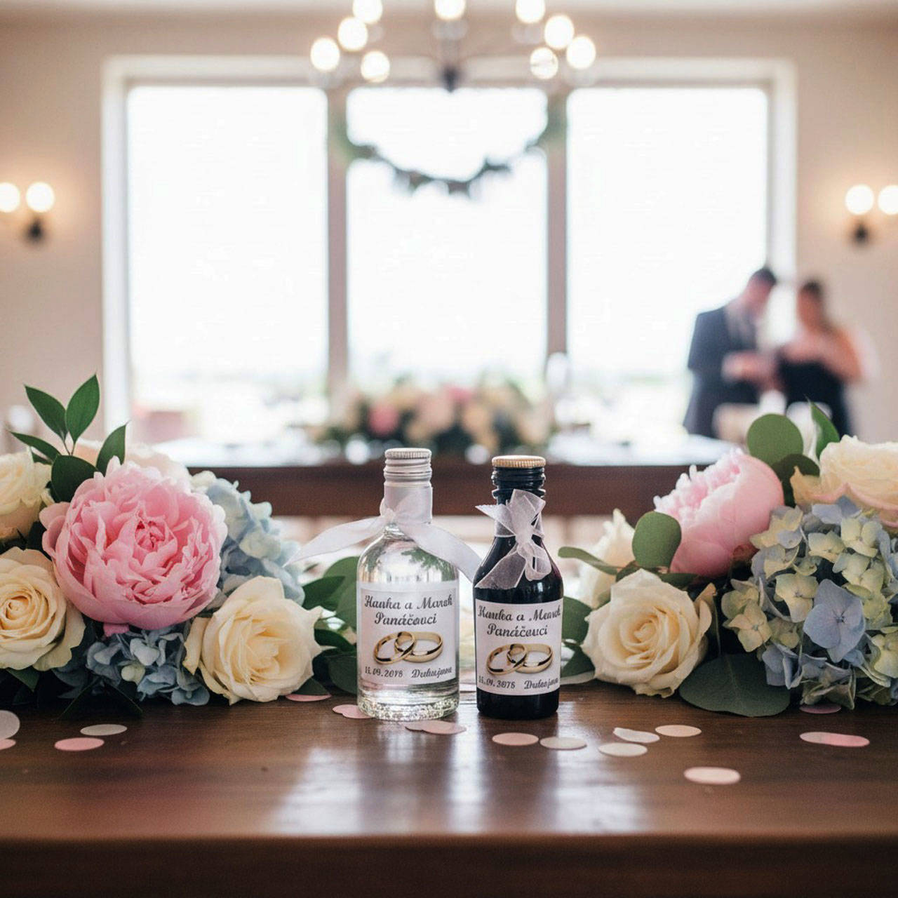 Etiketa na malé flaštičky