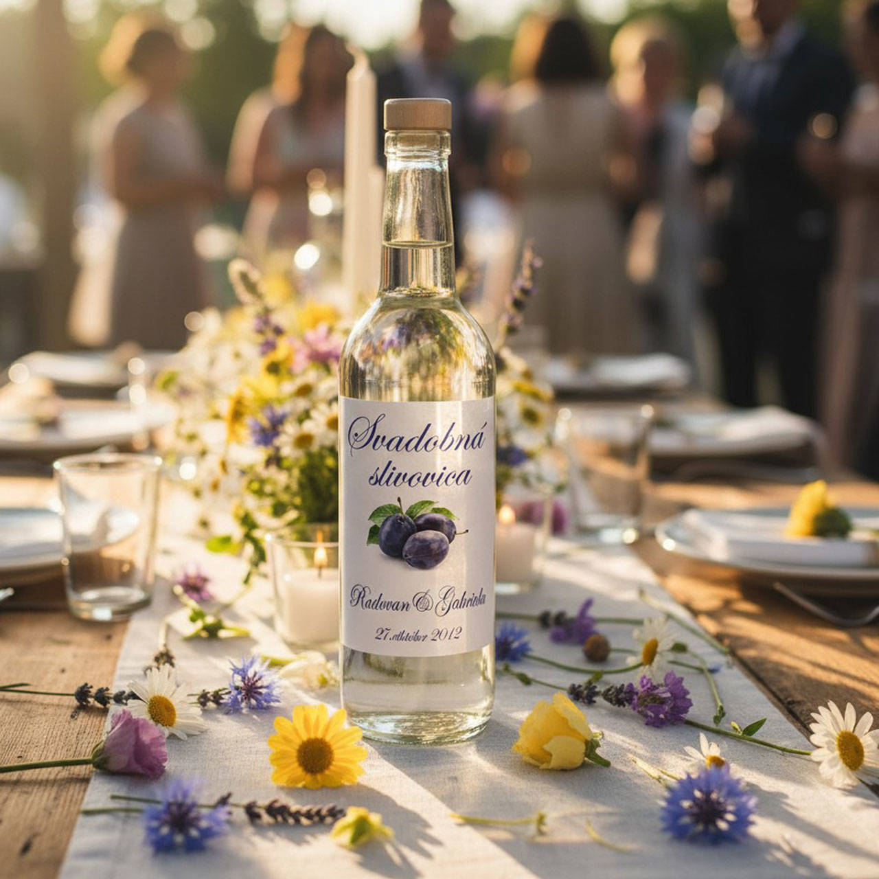 Nálepky na Slivovicu