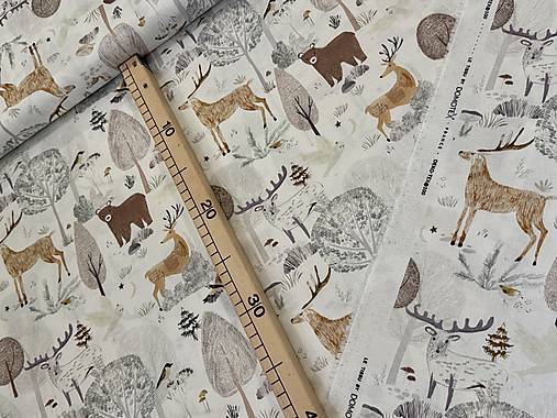 100% BAVLNA/ ZVIERATKA V LESE