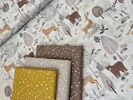 100% BAVLNA/ ZVIERATKA V LESE