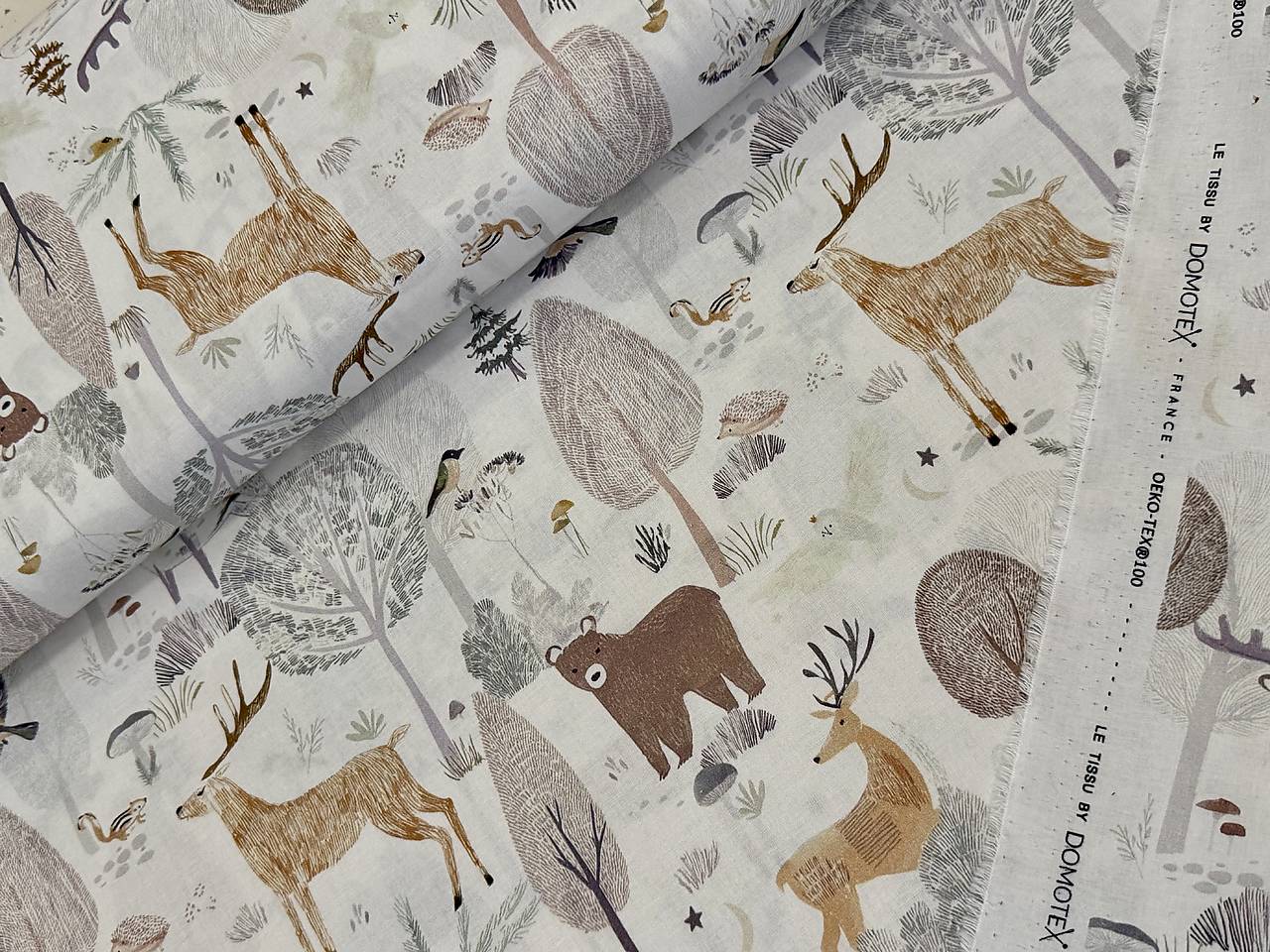 100% BAVLNA/ ZVIERATKA V LESE