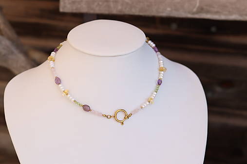 Náhrdelník perly, mix