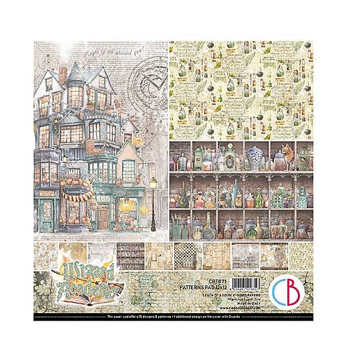 Papier - Ciao Bella Wizard Academy scrapbook papier 12x12 - 18229288_