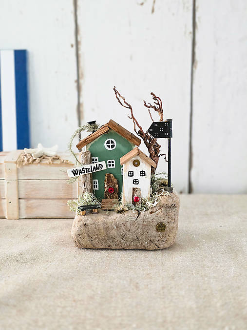 Dekorácie - Domček ,,Wasteland,, - 18229891_