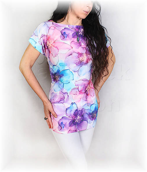 Topy, tričká, tielka - Triko vz.953 i 3/4 rukáv - 18229855_