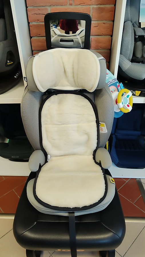 Detský textil - JOIE irvana Max VLNIENKA Podložka do autosedačky 100% Merino TOP SUPER WASH Natural na mieru - 18229173_