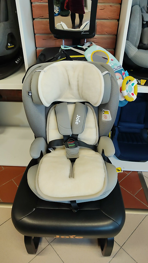 Detský textil - JOIE irvana Max VLNIENKA Vložka proti poteniu do autosedačky 100% Merino top super wash Natural na mieru - 18229178_