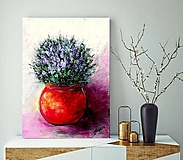 Obrazy - Levanduľa - 18228789_