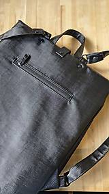 Batohy - Trinity street backpack černý s černým kováním - 18228175_