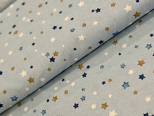 100% KVALITNA BAVLNA / HVIEZDIČKY / KOLEKCIS