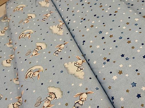 100% KVALITNA BAVLNA / HVIEZDIČKY / KOLEKCIS