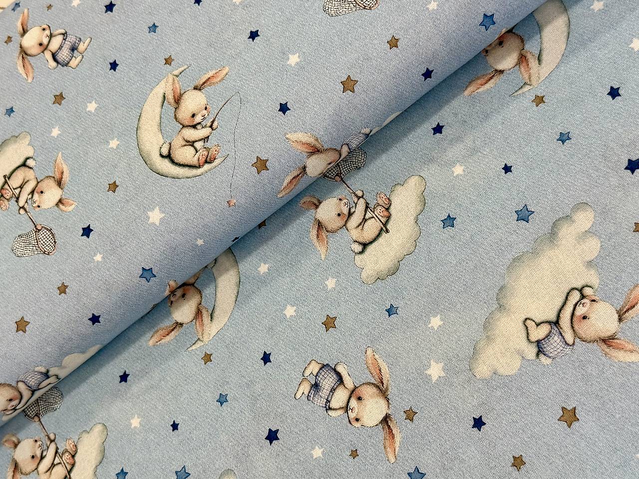 100% BAVLNA / ZAJAČIKY/PREKRÁSNA KOLEKCIA