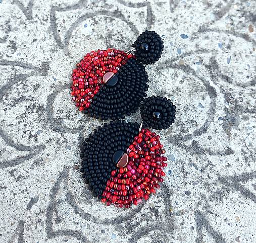 Náušnice - Svetlo a tieň - 18228496_