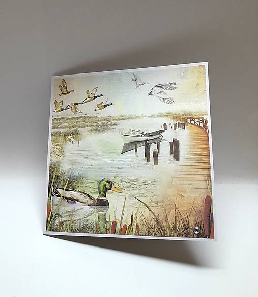 Papiernictvo - Pohľadnica s motívom prírody A ... darček k objednávke - 18231457_