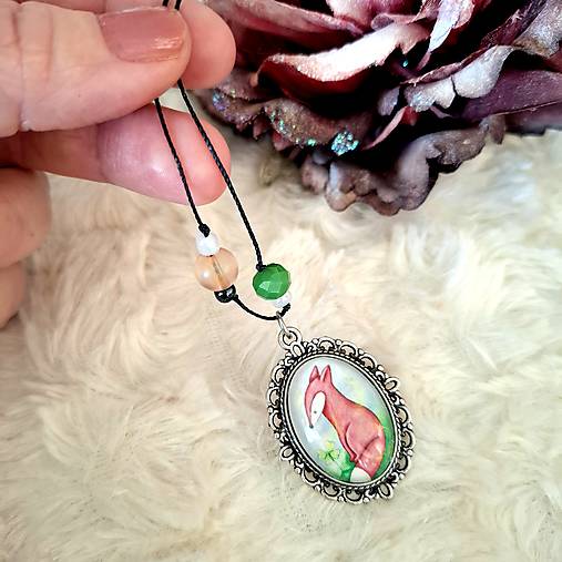 Šťastie nájsť / náhrdelník s korálkami