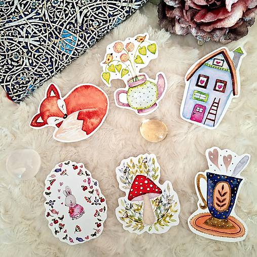 Krásne okamihy / sada nálepiek