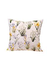 Úžitkový textil - Obliečka na vankúš Jar, 40x40cm - 18230985_