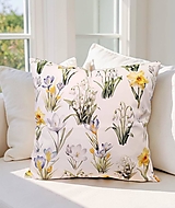 Úžitkový textil - Obliečka na vankúš Jar, 40x40cm - 18230988_