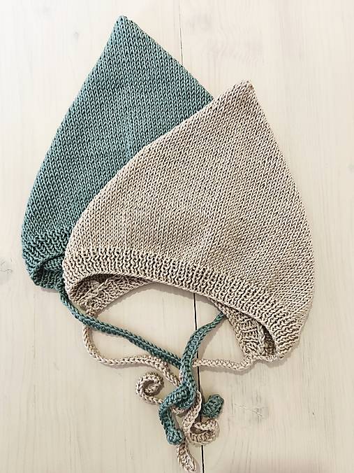 Detské čiapky - Jarná škriatkovská čiapočka 100% cotton - 18230942_